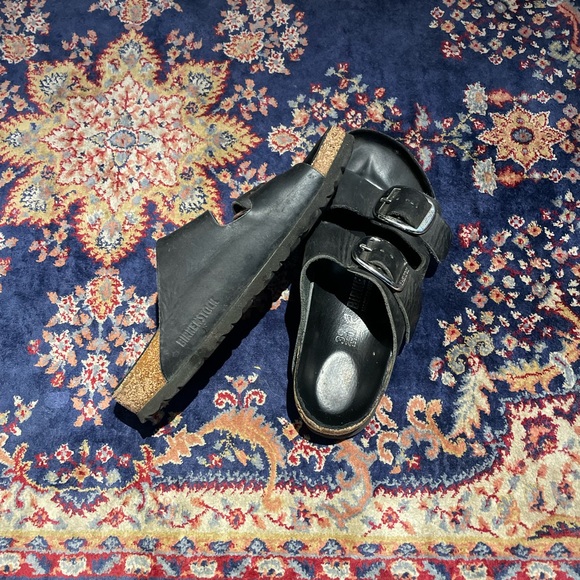 Birkenstock Big Buckle Leather Sandals. - Picture 3 of 5